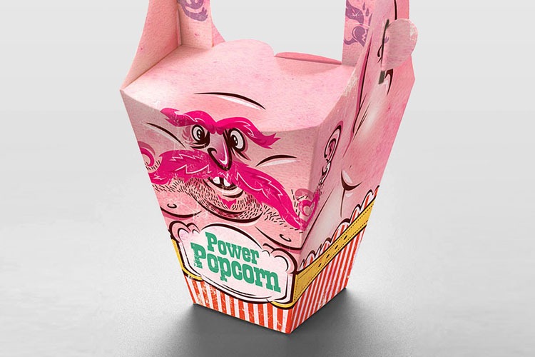 Kartonveredlung Knapp Power Popcorn