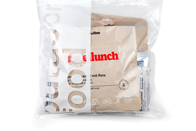 Travellunch Verpackungsdesign