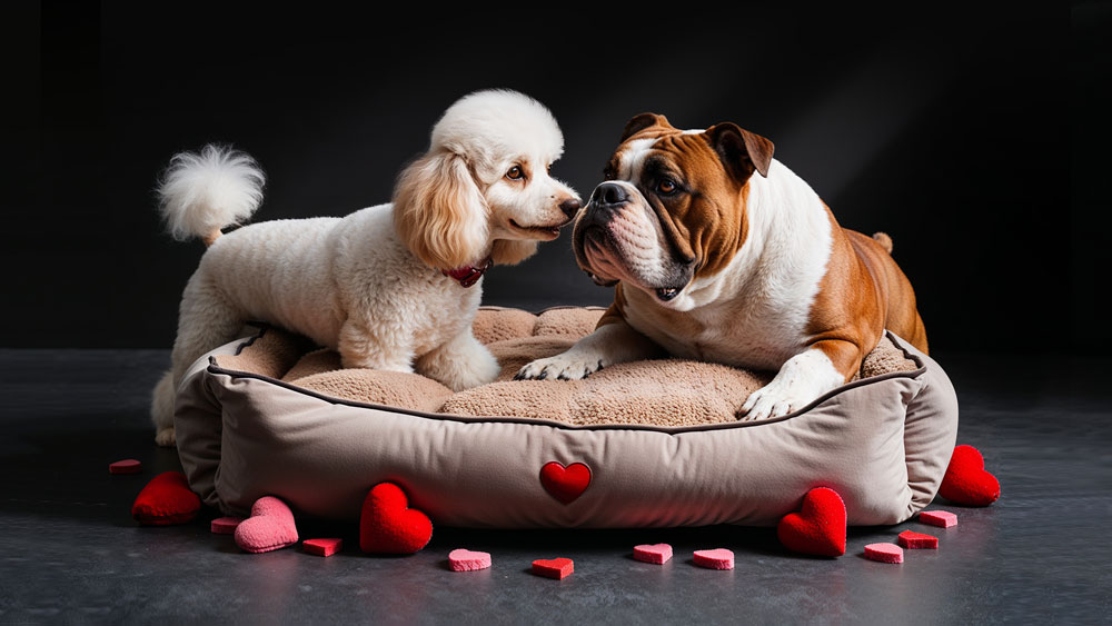 Knuffelwuff Valentinstag